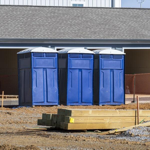 Heavy-duty construction site porta potty in Caldwell, Idaho